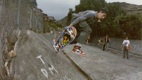 Mark Gonzales photographed by Mark Oblow Back Den what youth Wallows