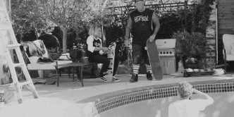 Curren Caples and Jay Adams at Arto Saari's house What Youth