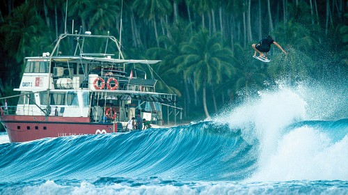 Noa Deane in Indonesia Filming For Cluster by Kai Neville