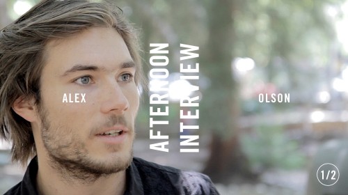 Alex Olson Afternoon interview for what youth issue 1
