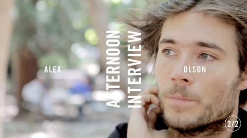 Alex Olson afternoon interview for what youth issue one