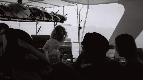 Creed McTaggart Noa Deane dion agius on the cluster boat trip indonesia what youth surfing