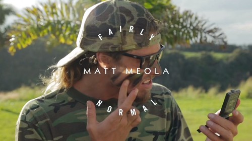 Matt Meola Fairly Normal What Youth