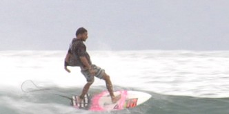 Dion agius going left in costa rica what youth surfing