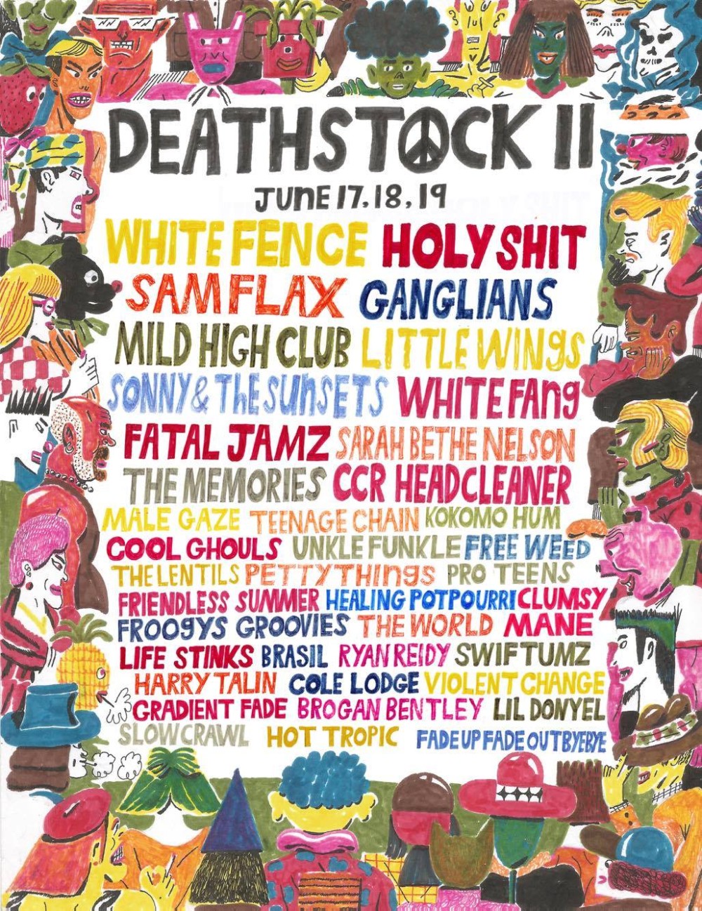 Deathstock Festival music