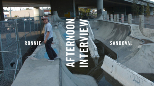 what youth afternoon interview ronnie sandoval